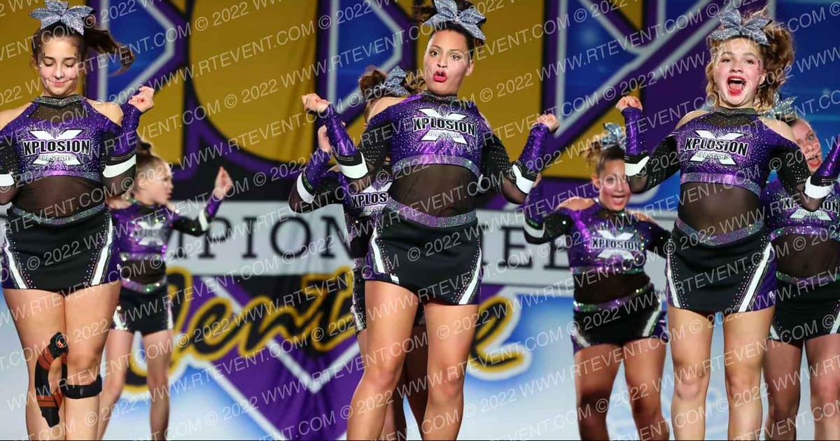 Xplosion Allstars Lady Diamonds · Winter Beach Blast