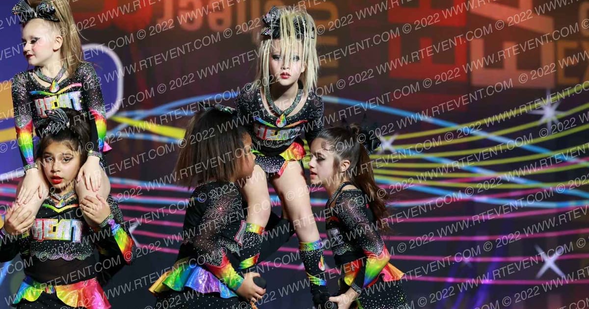 Hagerstown Heat All Stars Orange Shock · Spirit Cheer Super Nationals DIDII