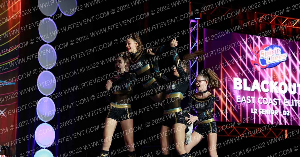 East Coast Elite Blackout · Spirit Cheer Super Nationals DIDII