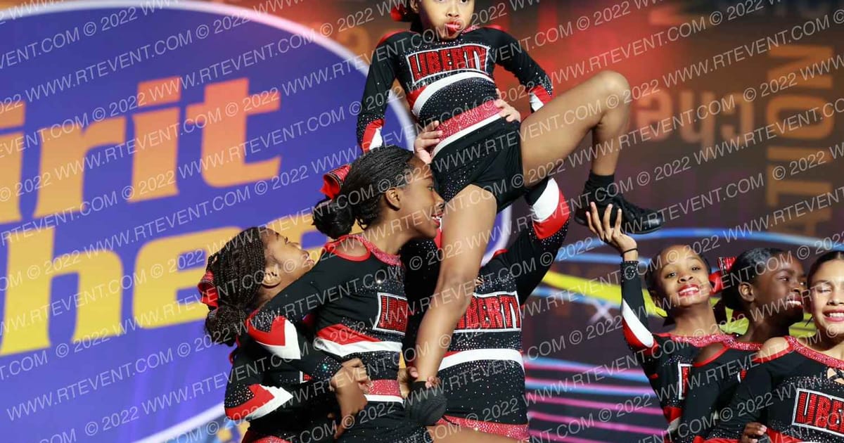 Liberty All Stars MILITIA · Spirit Cheer Super Nationals DIDII