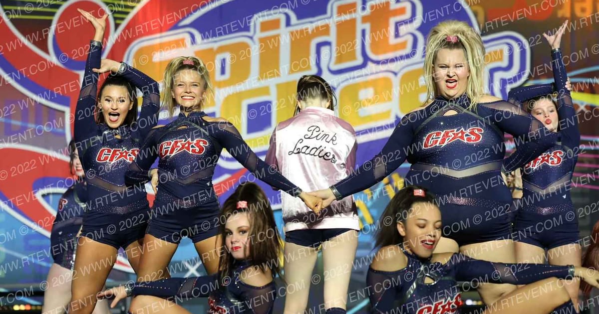 Cheer Factor MIRAGE · Spirit Cheer Super Nationals DIDII