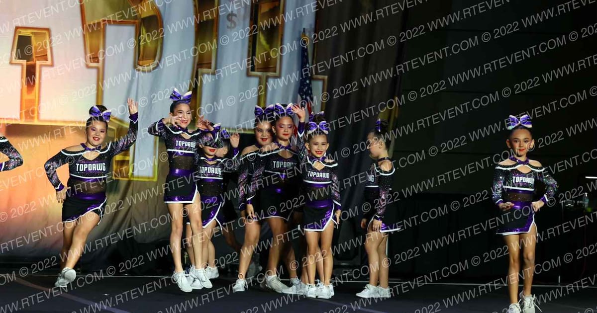 Top Dawg Cheer & Tumbling K9 Cuties · Cheer Power Cash Bash Galveston