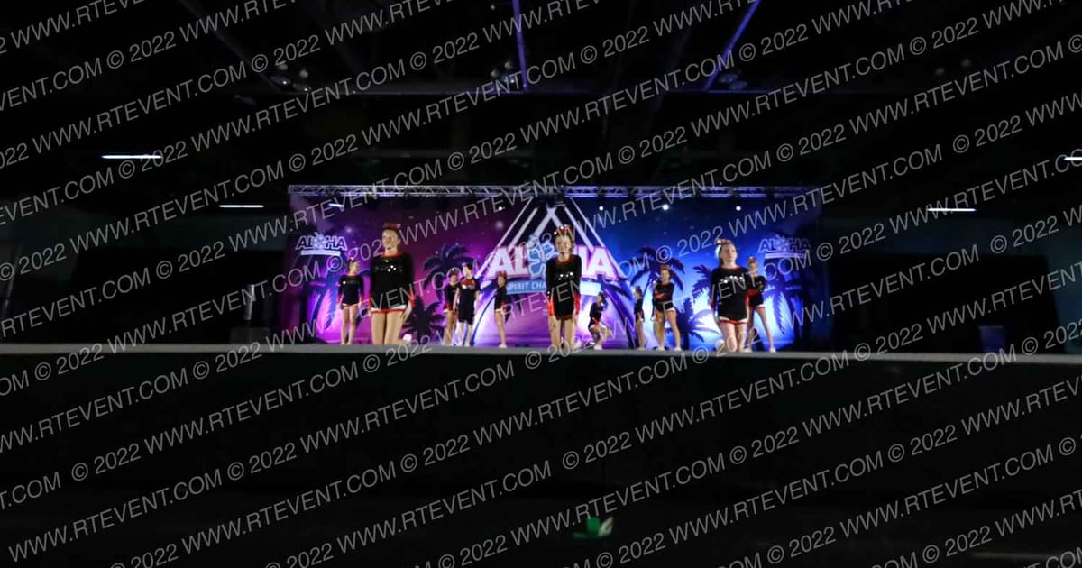Champion Cheer Athletics Inferno · Aloha Portland Showdown DIDII
