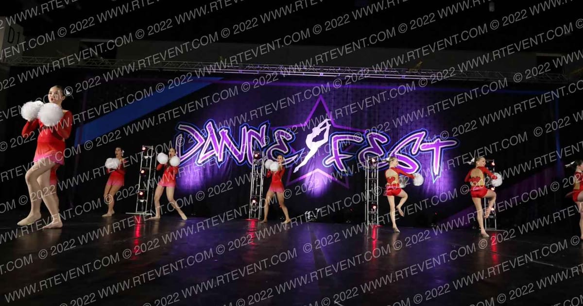 Fusion Dance All Stars Red Team · Dancefest Grand Nationals