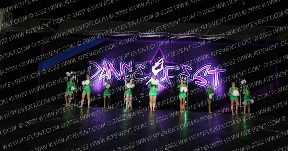 Nebraska Dance Junior Pom White 24.25 · Dancefest Grand Nationals