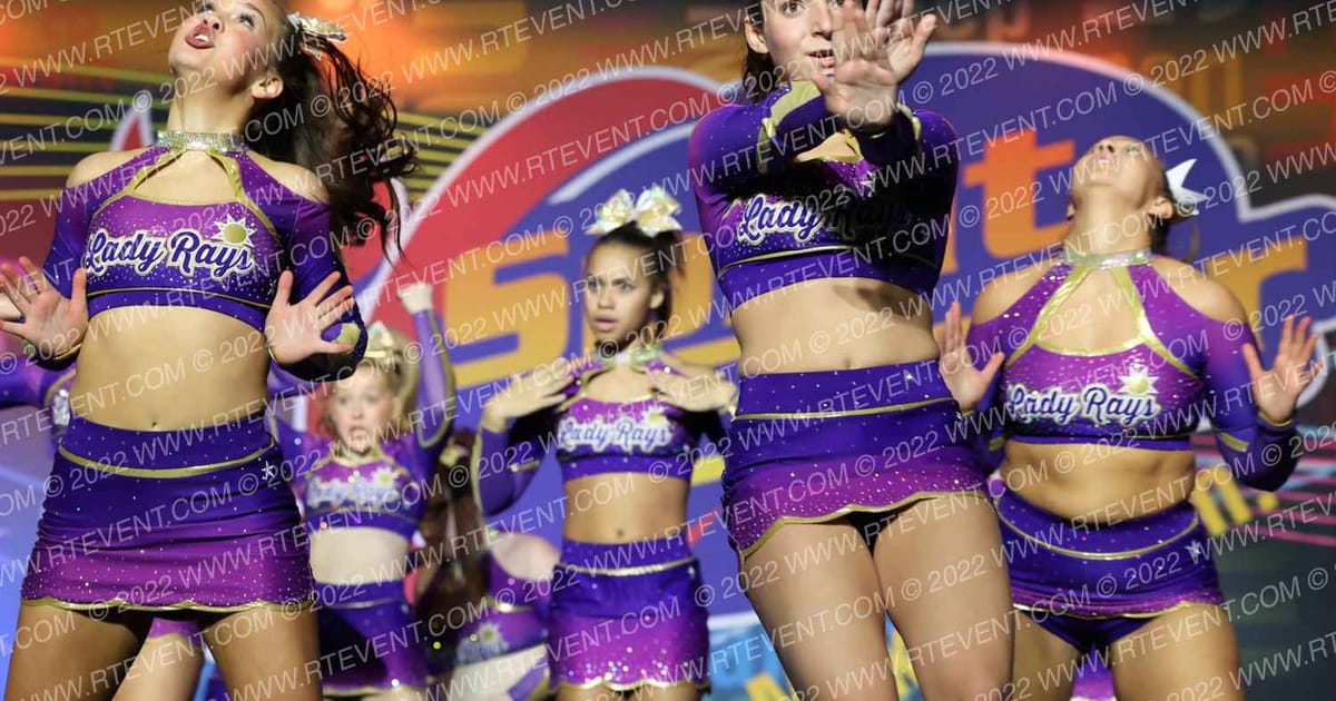 Vortex Allstars Lady Rays · Spirit Cheer Super Nationals DIDII