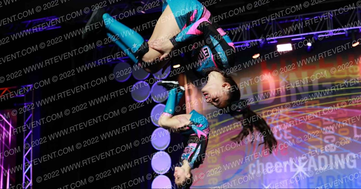 Evolution Cheer Teal Frenzy · Spirit Cheer Super Nationals DIDII