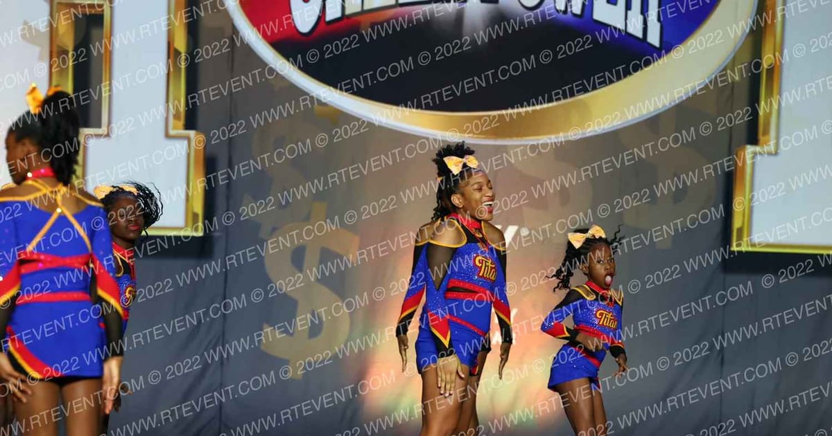 Titan Athletic All Stars Explosive · Cheer Power Cash Bash Galveston