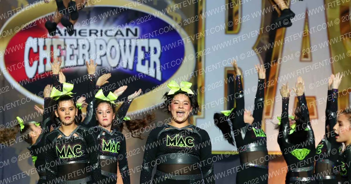 Modern American Cheer Black · Cheer Power Cash Bash Galveston