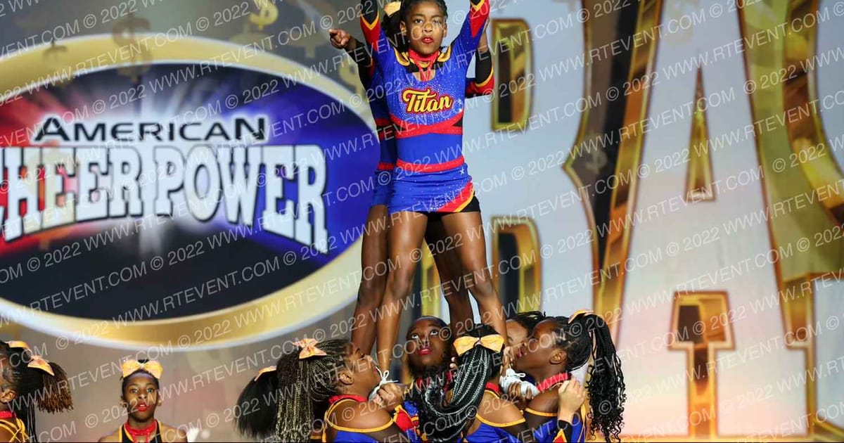 Titan Athletic All Stars Dynamite · Cheer Power Cash Bash Galveston