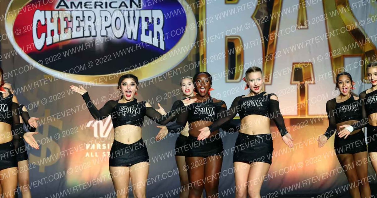 Texas Storm Athletics Hail · Cheer Power Cash Bash Galveston