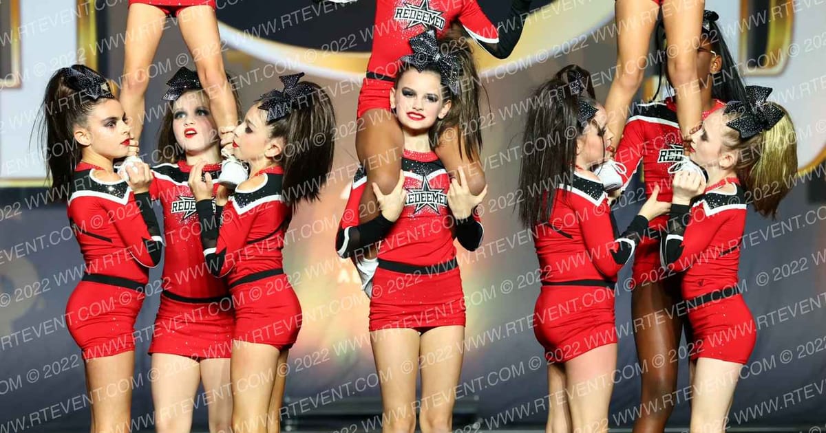 Redeemed Cheer Academy Shooting Stars · Cheer Power Cash Bash Galveston