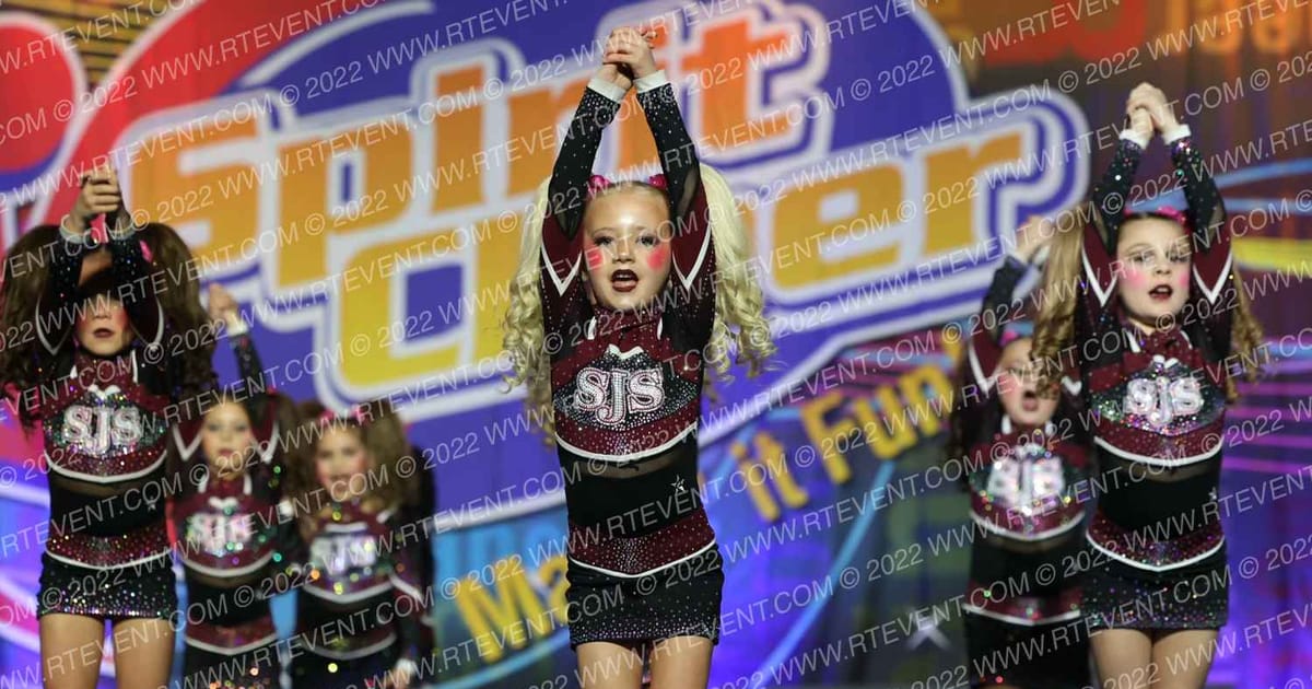 South Jersey Storm Tiny Bolts · Spirit Cheer Super Nationals DIDII