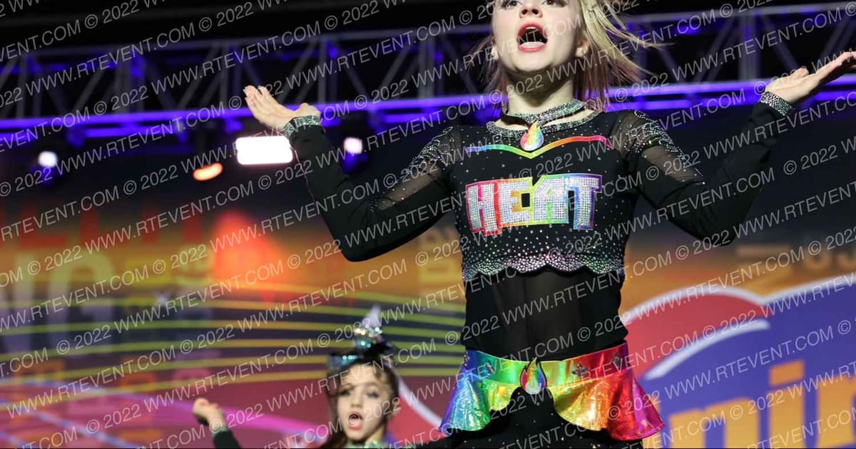 Hagerstown Heat All Stars Yellow Diamonds · Spirit Cheer Super Nationals DIDII