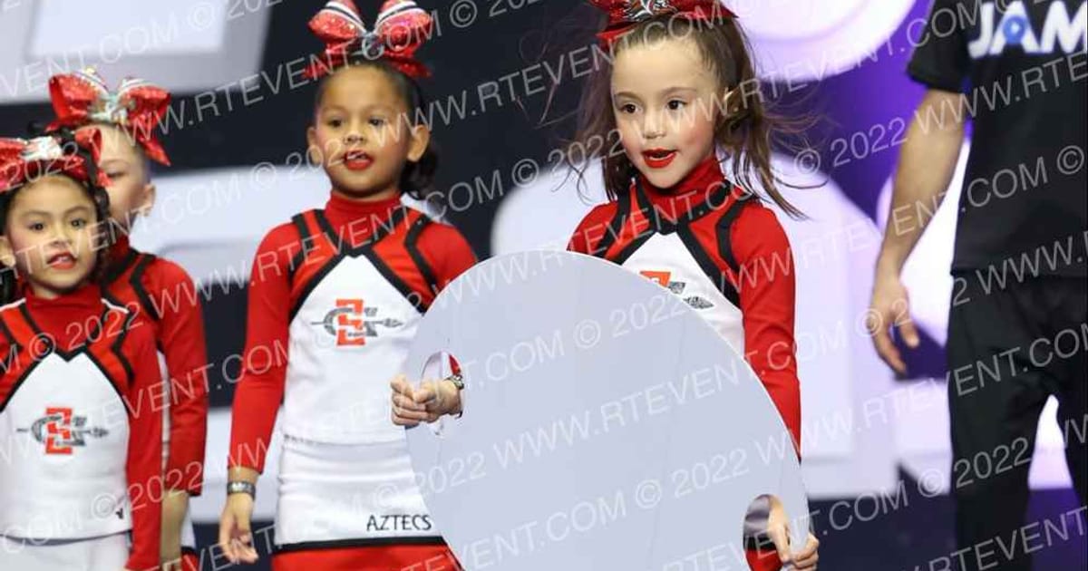 SOUTH GATE AZTECS 6U CHEER · Palms and Pyramids