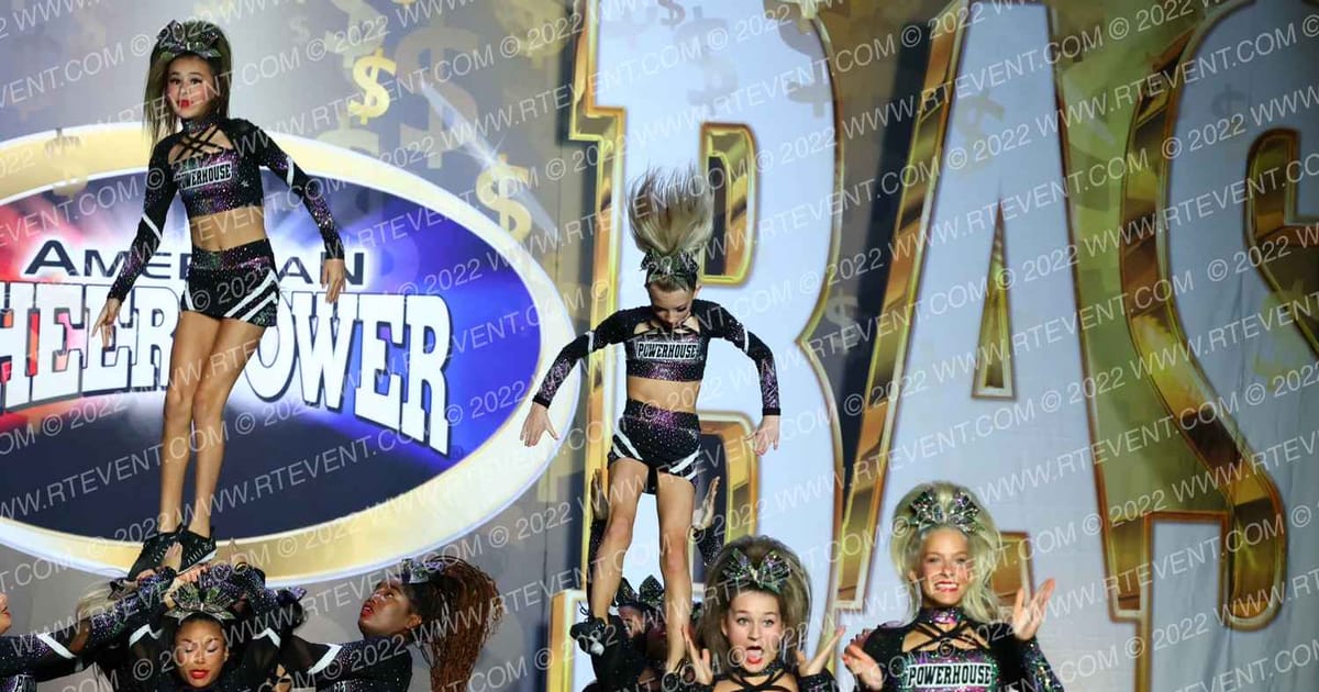 PowerHouse All-Stars 143 · Cheer Power Cash Bash Galveston