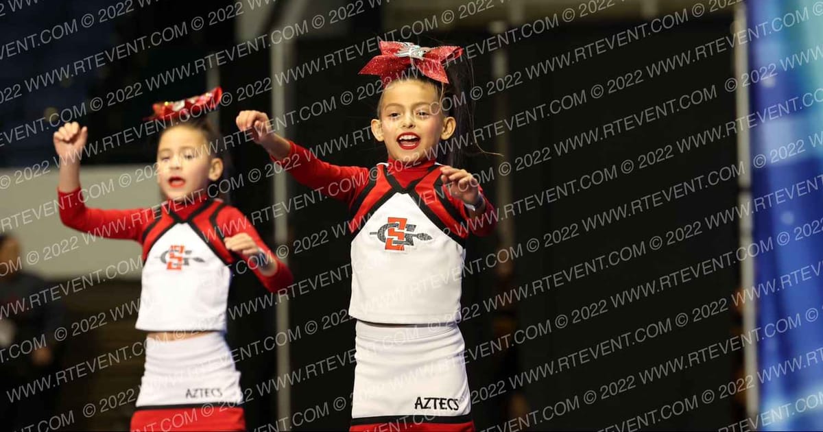 SOUTH GATE AZTECS 8U CHEER · Palms and Pyramids