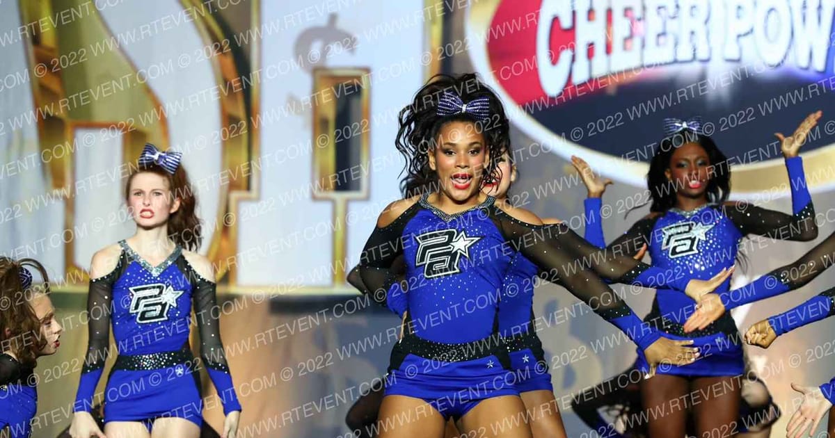 Prodigy All Stars Jr. Blue · Cheer Power Cash Bash Galveston