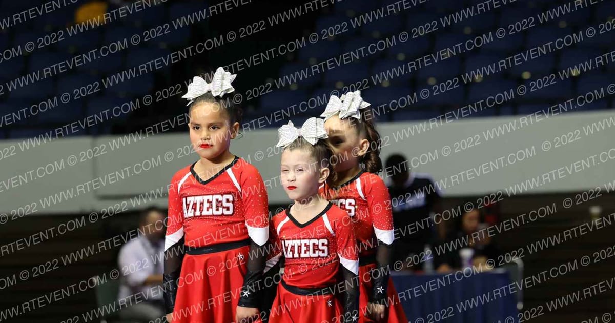 SOUTH GATE AZTECS 6U CHEER · Palms and Pyramids