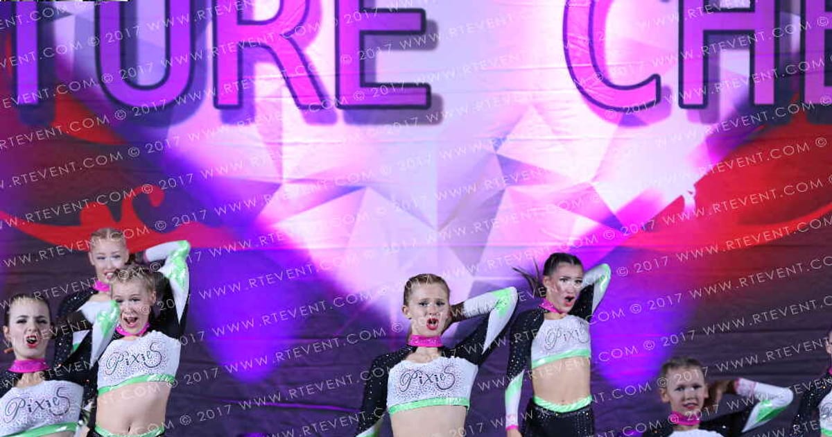 Pixies Cheer Jade · Heart of London University Nationals