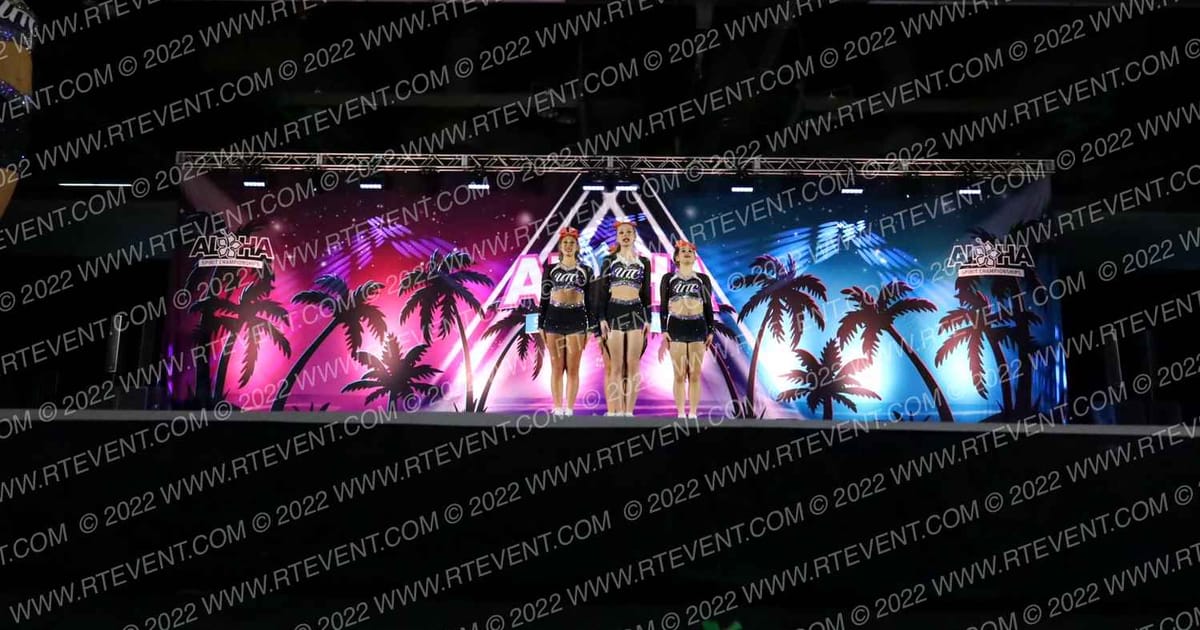 United Tumbling and Cheer Senior Bombshells · Aloha Portland Showdown DIDII