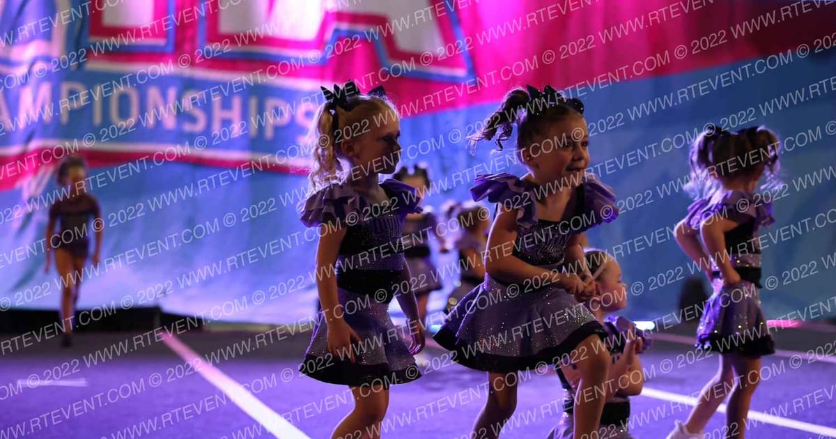 Divine Athletics Cheer Tiny X · Aloha Baltimore Showdown