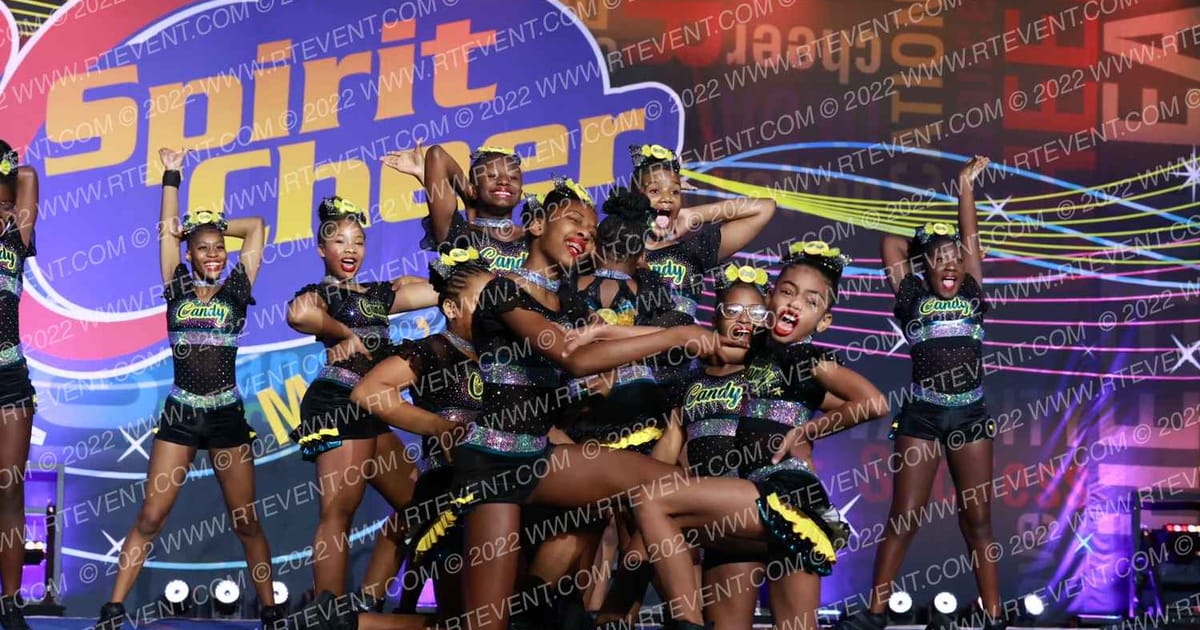 Candy Elite All-Stars jolly ranchers · Spirit Cheer Super Nationals DIDII