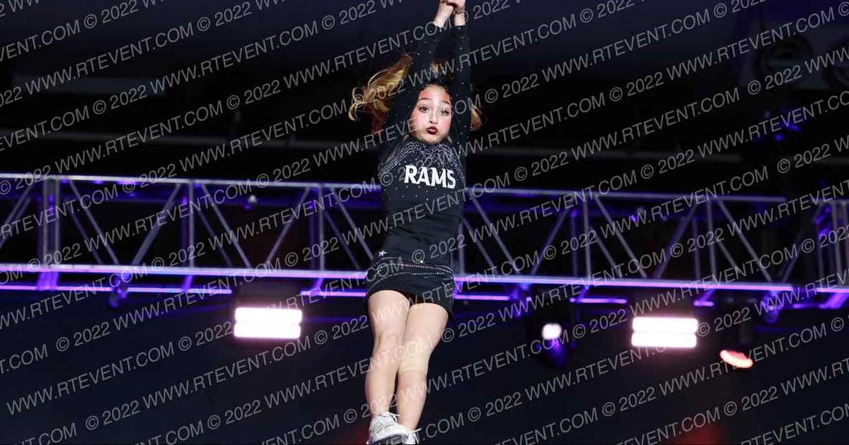RAMS All Stars SMOKE · Spirit Cheer Super Nationals DIDII
