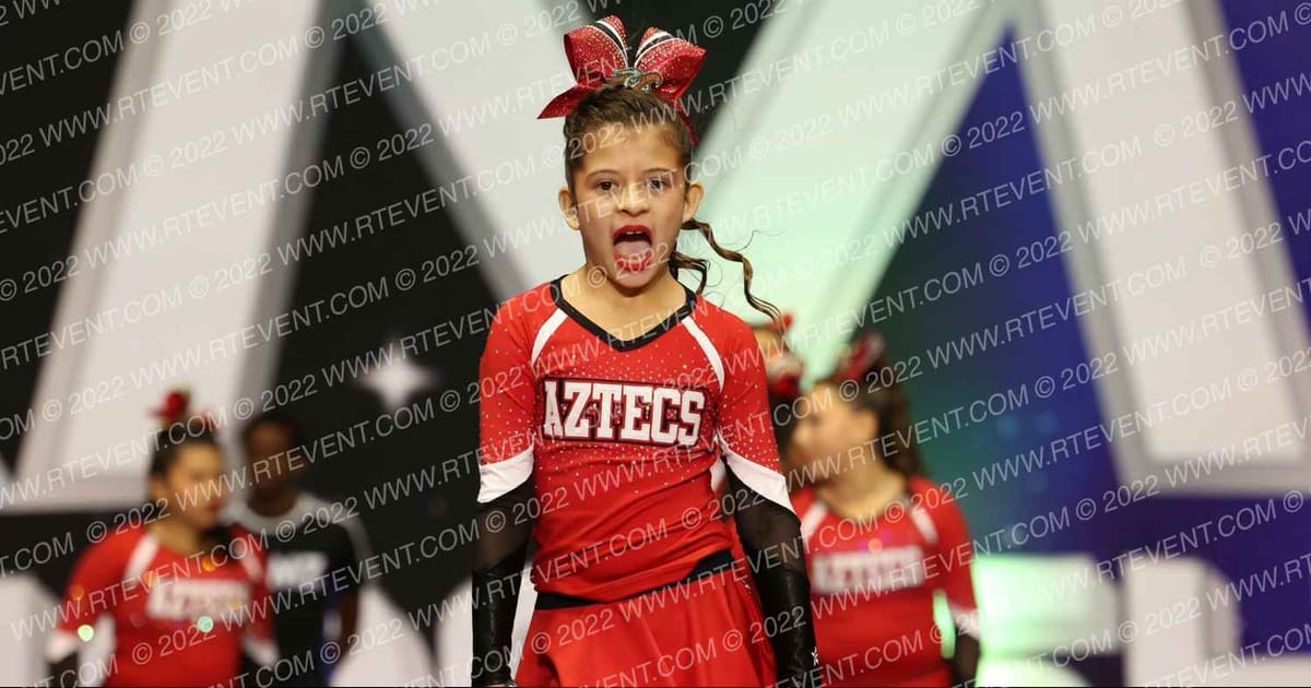 SOUTH GATE AZTECS 10U CHEER · Palms and Pyramids