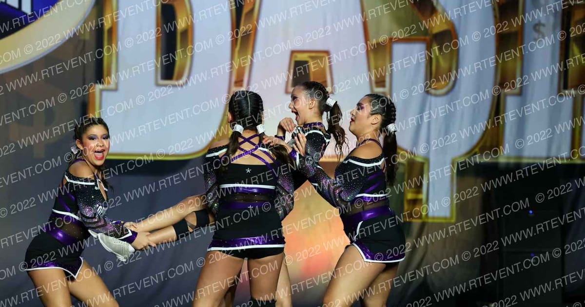 Top Dawg Cheer & Tumbling Purple Reign · Cheer Power Cash Bash Galveston