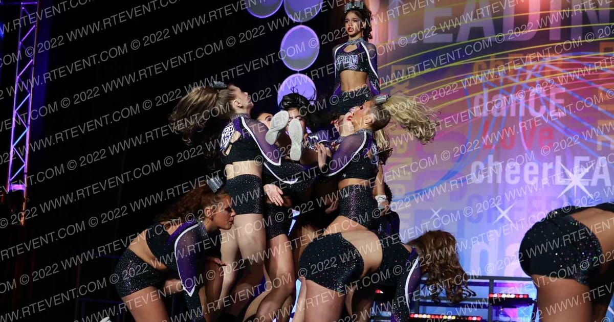 Spirit Too Black Ops · Spirit Cheer Super Nationals DIDII