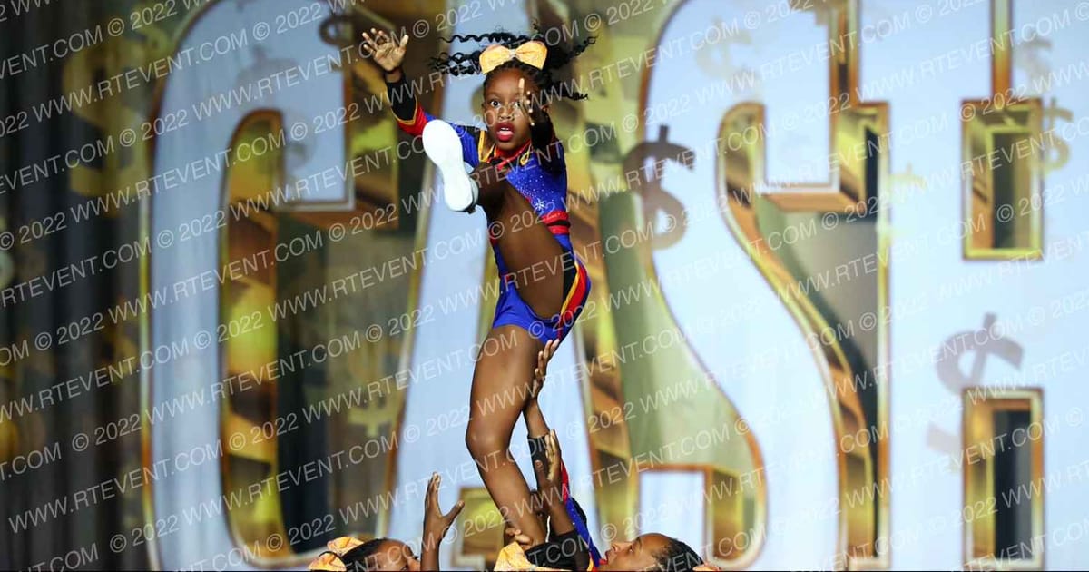 Titan Athletic All Stars Explosive · Cheer Power Cash Bash Galveston