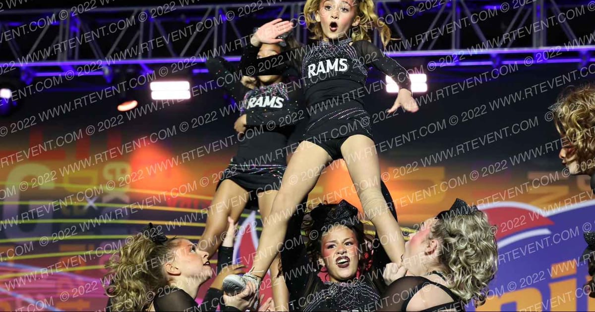 RAMS All Stars ICE · Spirit Cheer Super Nationals DIDII