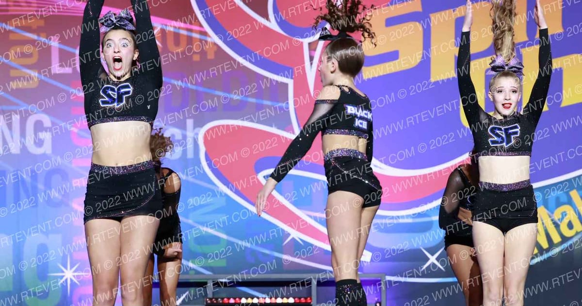 Spirit Factory Black Ice · Spirit Cheer Super Nationals DIDII