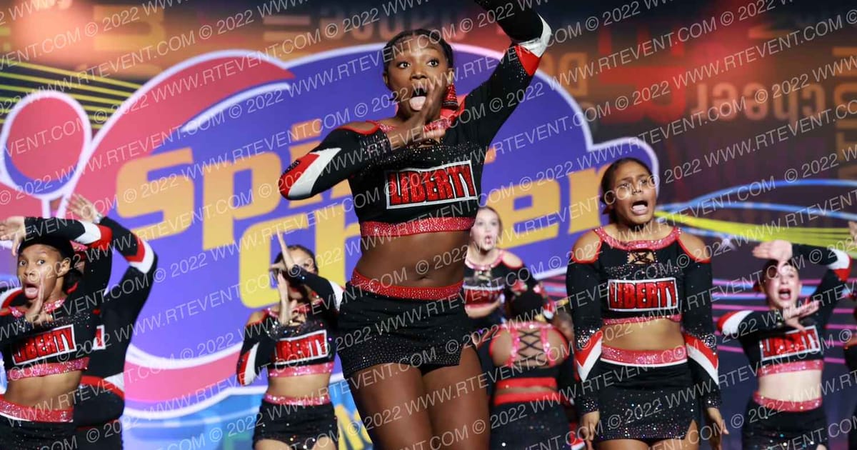 Liberty All Stars MISS MAJOR · Spirit Cheer Super Nationals DIDII
