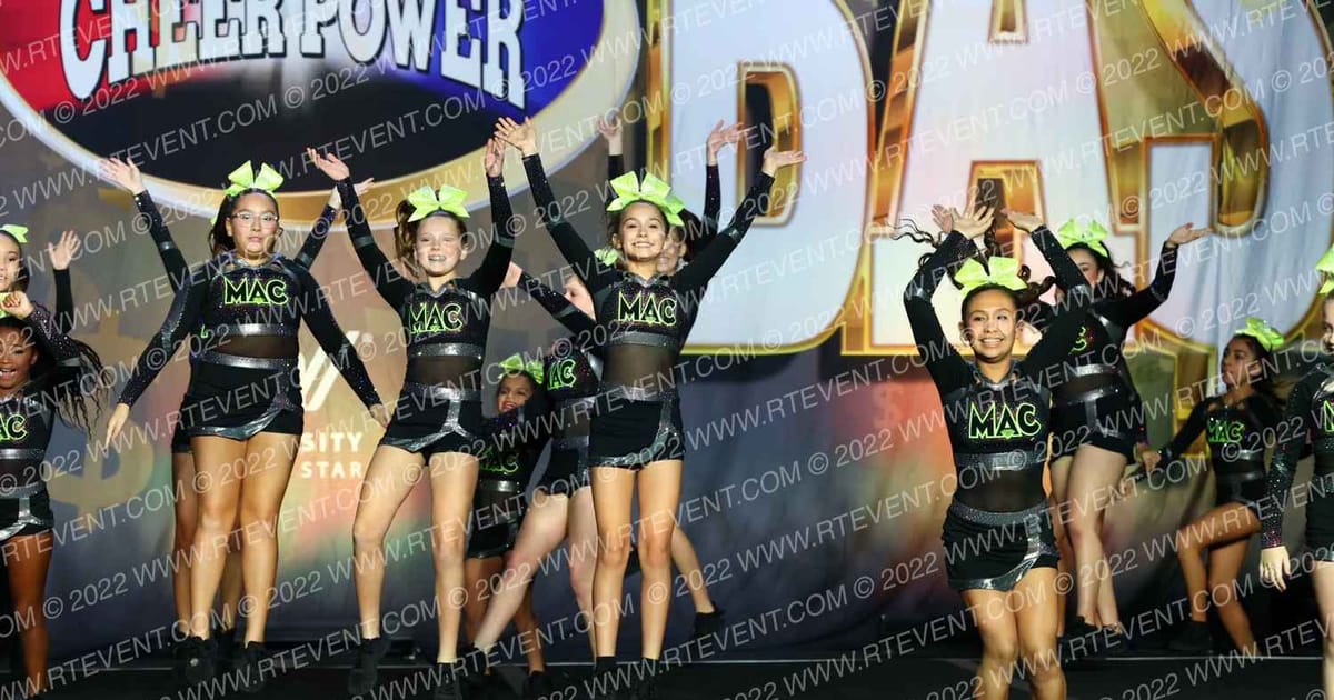 Modern American Cheer Ice · Cheer Power Cash Bash Galveston