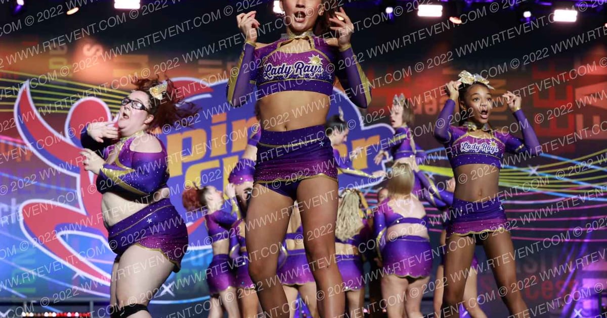 Vortex Allstars Lady Rays · Spirit Cheer Super Nationals DIDII