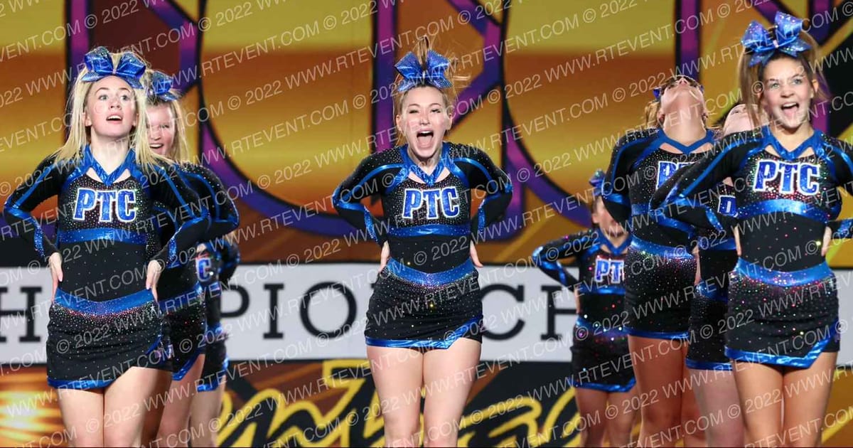Primetime Cheer Lady Sapphire · Winter Recreational Nationals