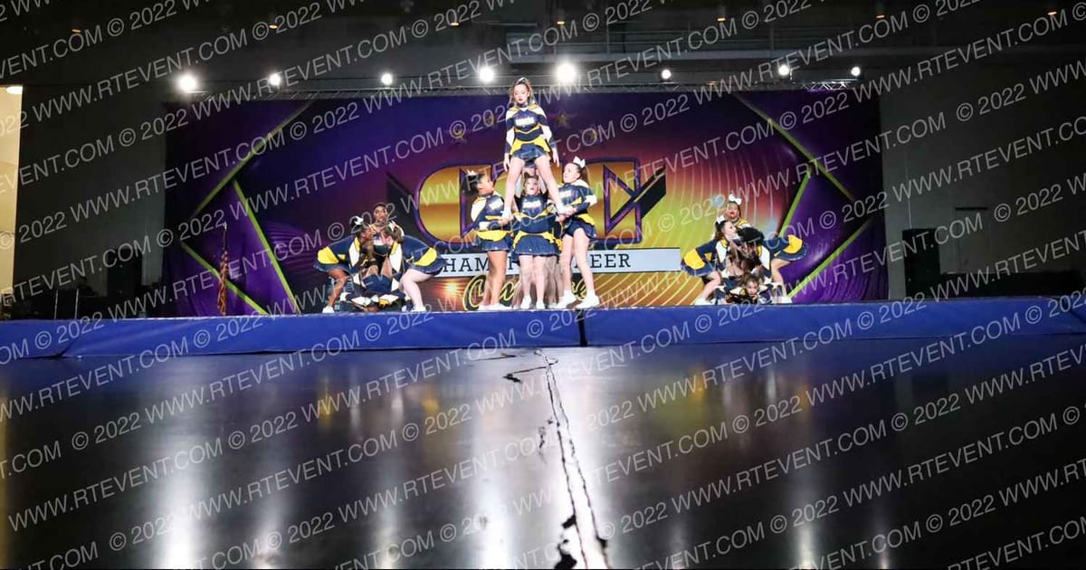 Blue Raiders Community Cheerleading 24 Karat · Winter Recreational Nationals