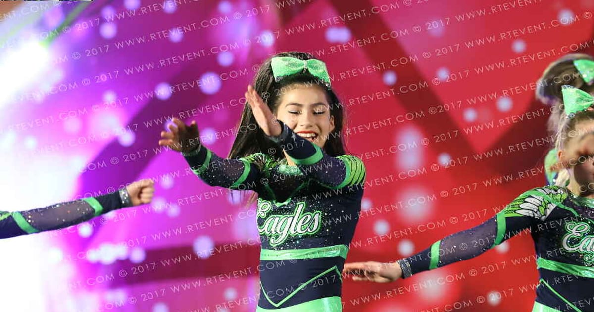 Eagle Elite Cheerleading Swoop · SS Kansas City Nationals