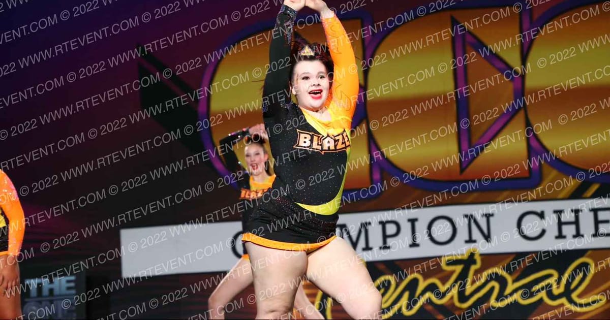 Lake Erie Blaze Cheer INFERNO · Winter Recreational Nationals