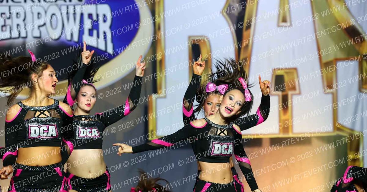 DCA Cheer and Tumbling Pink Diamonds · Cheer Power Cash Bash Galveston