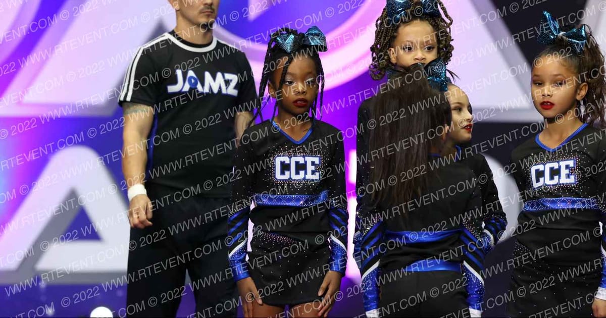 CHEER CATS ELITE  COVER GIRLS · Palms and Pyramids