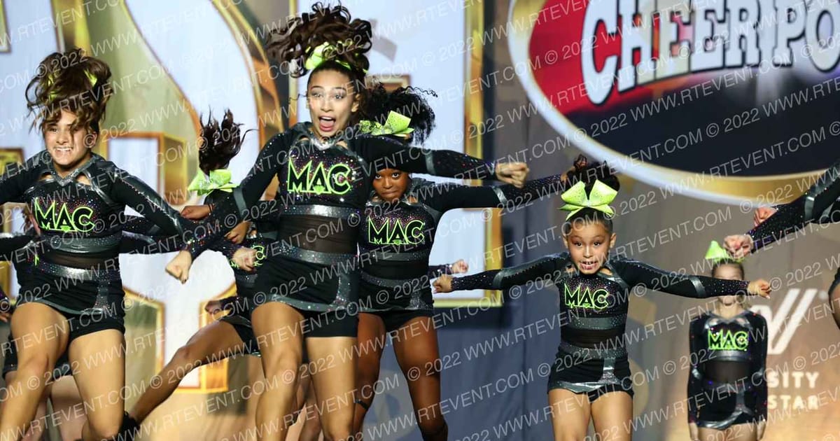 Modern American Cheer Black · Cheer Power Cash Bash Galveston
