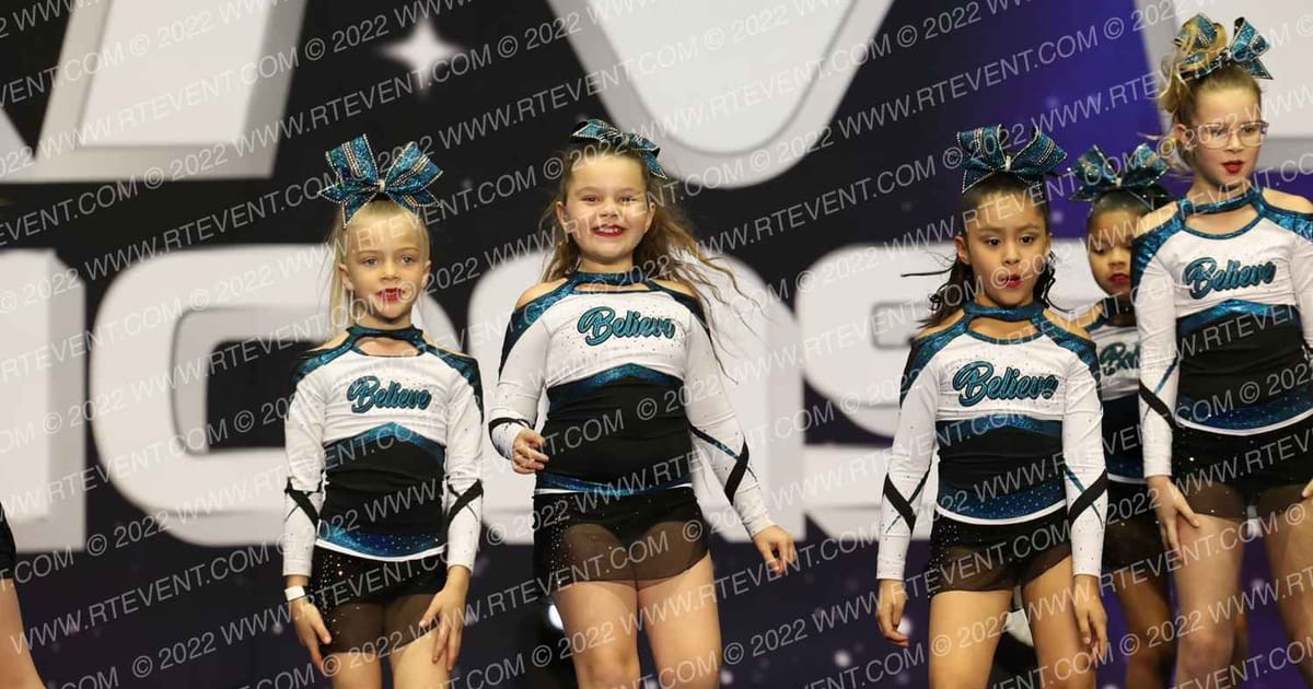 BELIEVE ATHLETICS GLITTER GIRLS · Palms and Pyramids