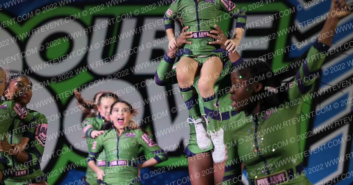 JAM Athletics Pink Army Reloaded · Double Down Birmingham Nationals DIDII