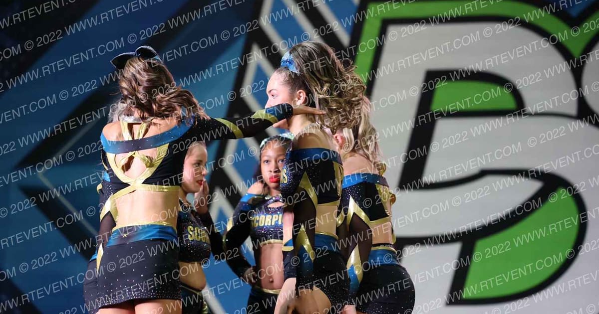 East Mississippi Cheerleading EMC Scorpions · Double Down Birmingham Nationals DIDII
