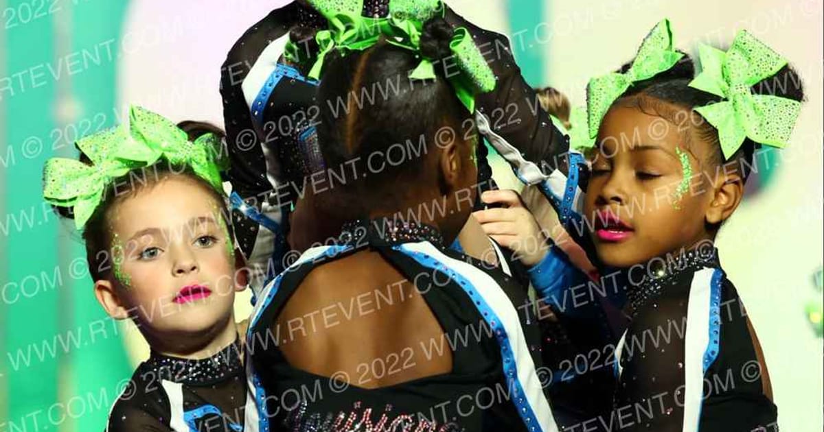 Louisiana Cheer Force Kiwi Coed · Mardis Gras Grand Nationals