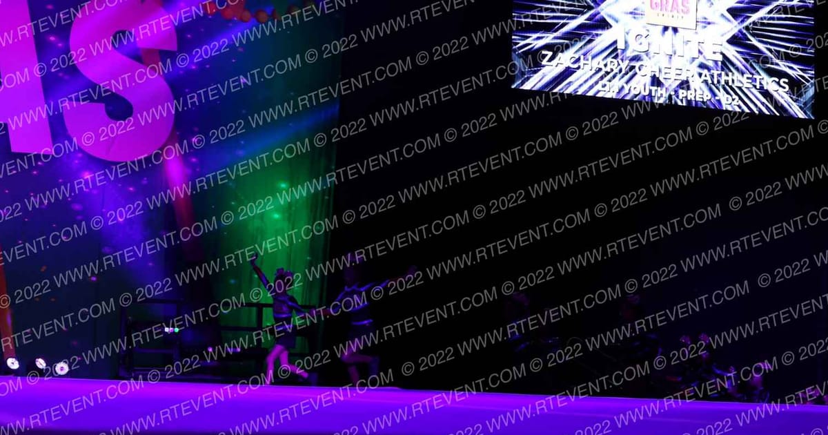 Zachary Cheer Athletics Ignite · Mardis Gras Grand Nationals
