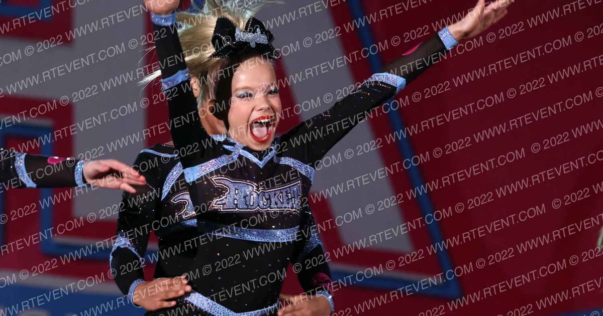 Rocket Cheer Blue Angels · Aloha Worcester Showdown